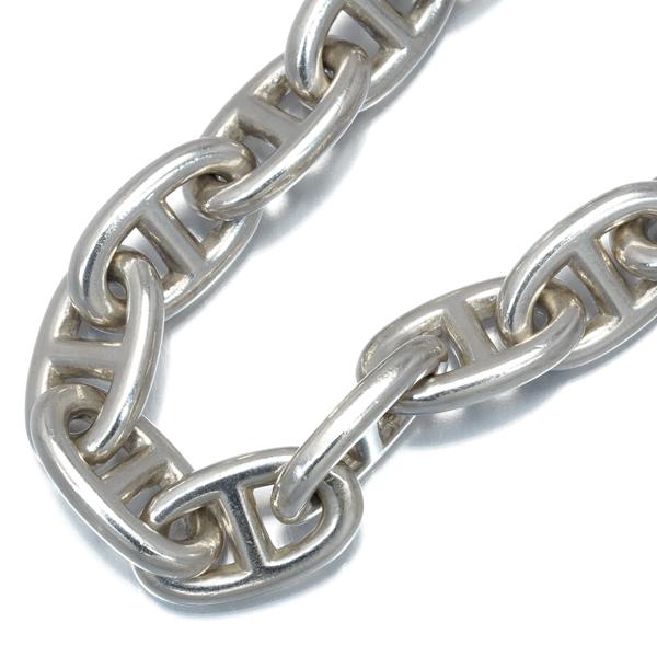 HERMES（エルメス） ブレスレット シェーヌダンクル 16コマ 筆記体