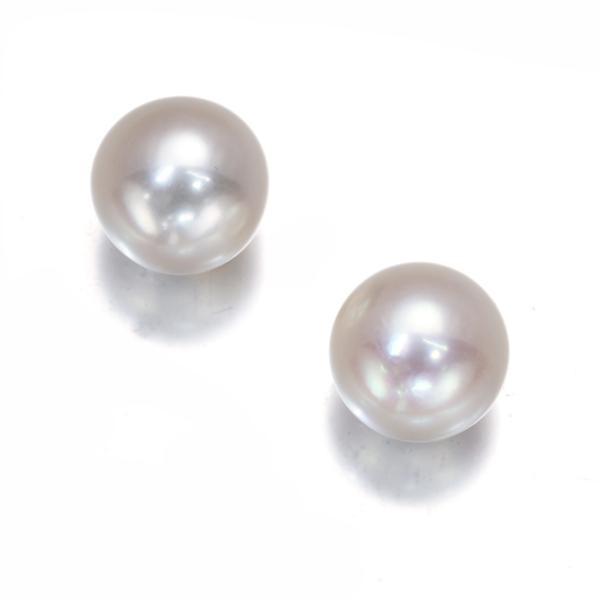 TIFFANY&Co. ティファニー ピアス パール 真珠 7.2mm 一粒 K18YG BLJ  