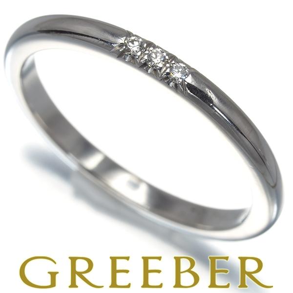 C*3様 ティファニー 3p ダイヤモンド クラシック バンドリング Pt950 ティファニー 3p ダイヤモンド クラシック バンドリング Pt950 3.0g