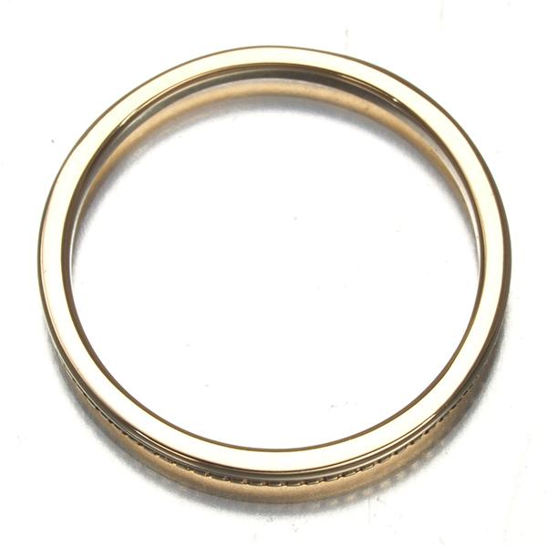 ete（エテ） リング ミルグレイン ピンキー 5号 K10YG 箱 指輪 BLJ