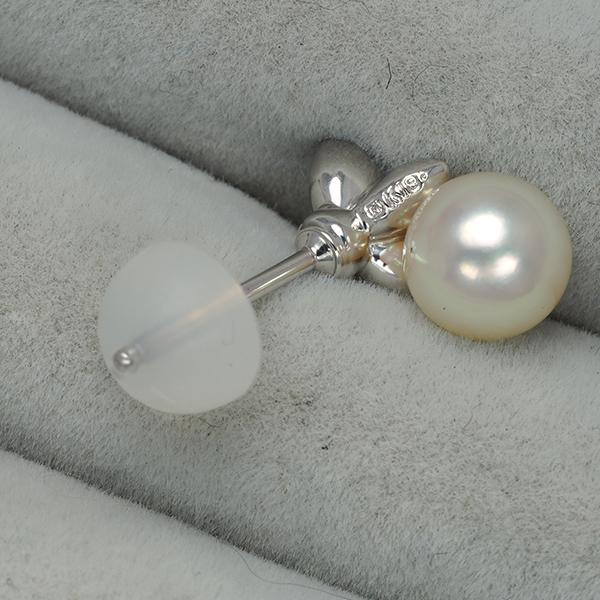 MIKIMOTO ミキモト ピアス パール 真珠 5.9mm ダイヤ ダイヤモンド  