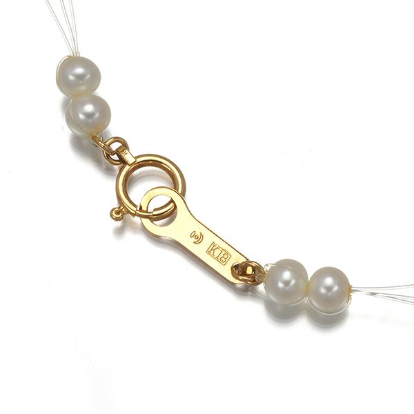 TASAKI（タサキ） ブレスレット ベビーパール 真珠 3.7-4.0mm K18YG
