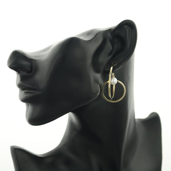 TASAKI（タサキ） ピアス パール 真珠 7.6mm キネティック K18YG