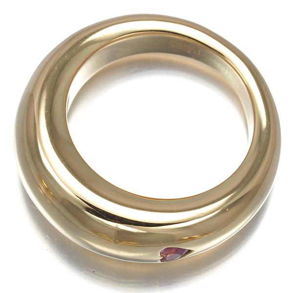 CHAUMET（ショーメ） リング ピンクサファイア アノー ハート 14号