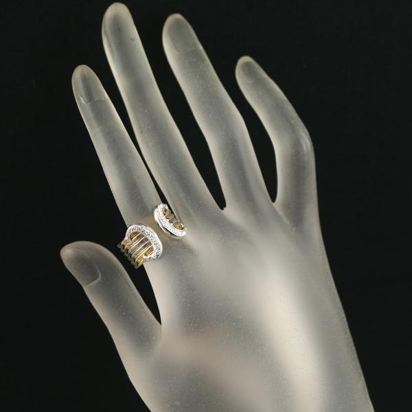Cartier（カルティエ） リング ダイヤ ダイヤモンド 2C ドゥーブルC C2