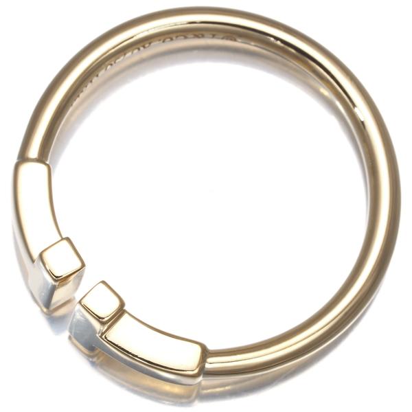 TIFFANY&Co.（ティファニー） リング Tワイヤー 13号 K18YG 指輪 BLJ