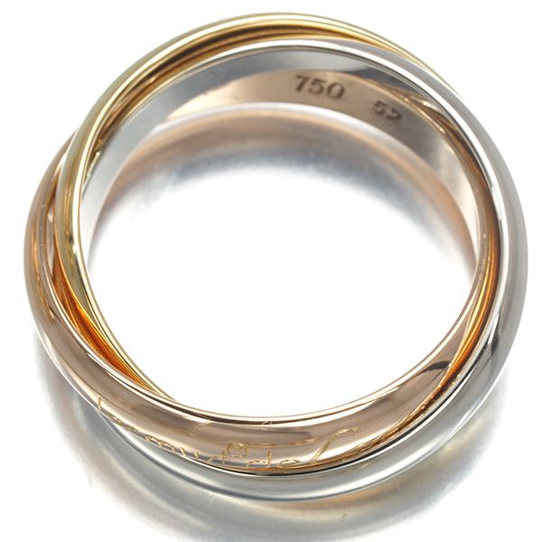 Cartier（カルティエ） トリニティリング スリーカラー クラシック 52