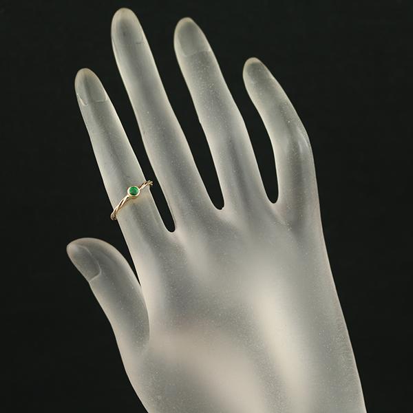 Cartier（カルティエ） リング エメラルド ツイスト スリーカラー 47号