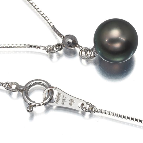 MIKIMOTO（ミキモト） TASAKI タサキ ネックレス ブラックパール 真珠