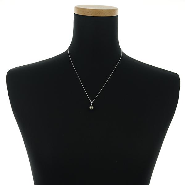 MIKIMOTO（ミキモト） TASAKI タサキ ネックレス ブラックパール 真珠