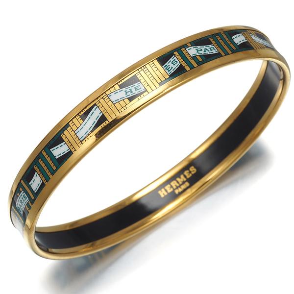HERMES（エルメス） ブレスレット エマイユ リボン PM バングル