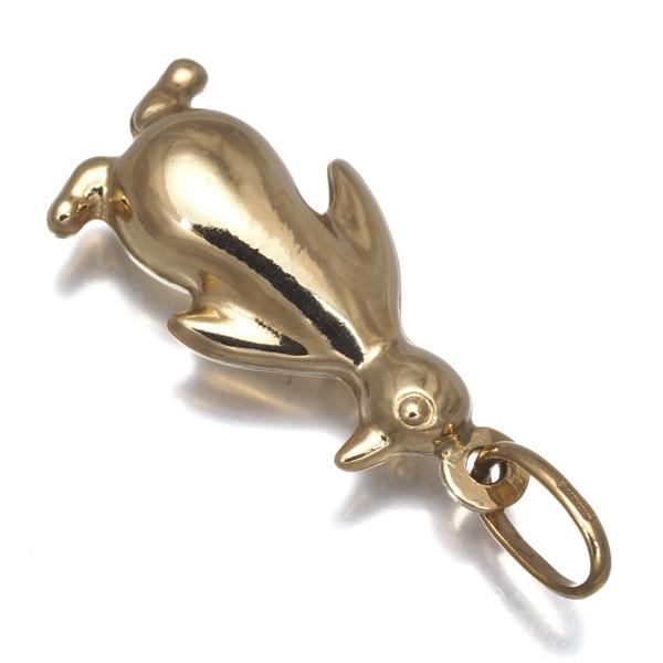 UNOAERRE（ウノアエレ） ペンダントトップ ペンギン アニマル K18YG