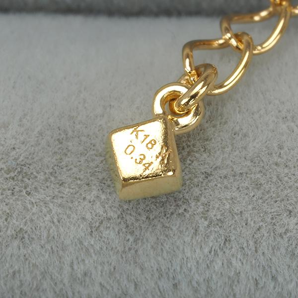 VENDOME（ヴァンドーム） ブレスレット ダイヤ 0.34ct K18YG 箱/保証書