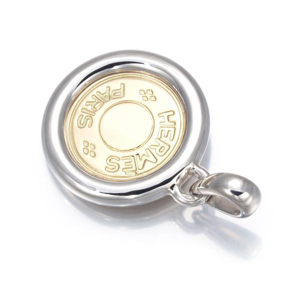 HERMES（エルメス） ペンダントトップ セリエ クルードセル シルバー