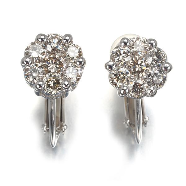 ダイヤ ダイヤモンド 0.50ct/0.50ct サークル フラワー