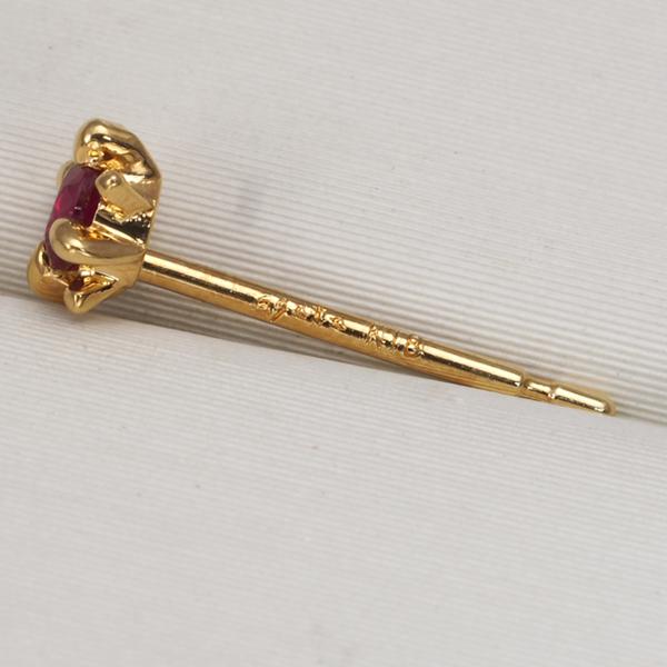 agete（アガット） ピアス ルビー 一粒 K18YG BLJ : グリーバー - 通販