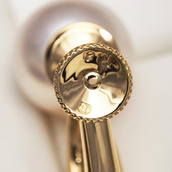 MIKIMOTO（ミキモト） イヤリング 真珠 8.0mm ダイヤ ダイヤモンド