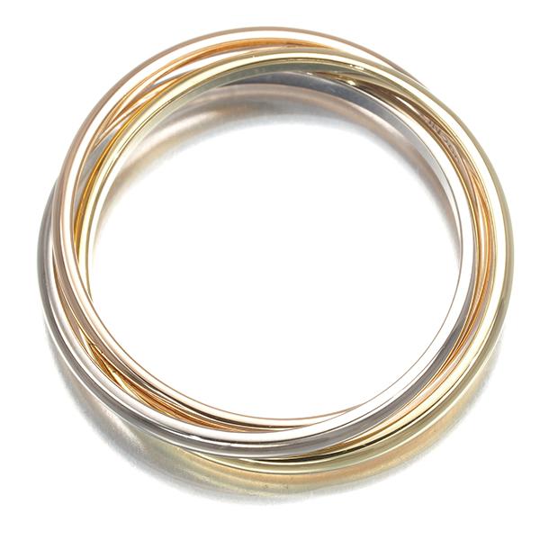 Cartier（カルティエ） トリニティリング スリーカラー XS 55号 K18YG