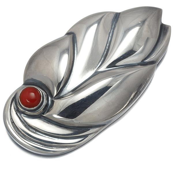 Georg Jensen（ジョージ ジェンセン） ブローチ カーネリアン 360 Ole