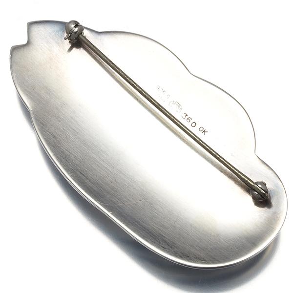 Georg Jensen（ジョージ ジェンセン） ブローチ カーネリアン 360 Ole