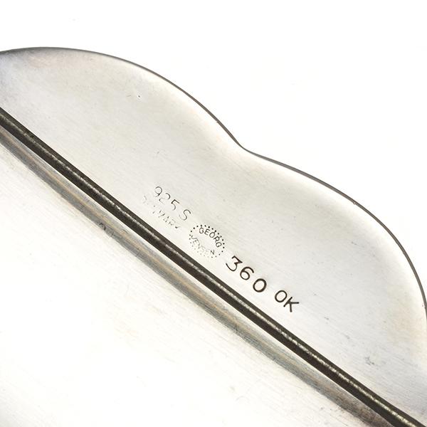 Georg Jensen（ジョージ ジェンセン） ブローチ カーネリアン 360 Ole