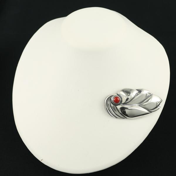 Georg Jensen（ジョージ ジェンセン） ブローチ カーネリアン 360 Ole
