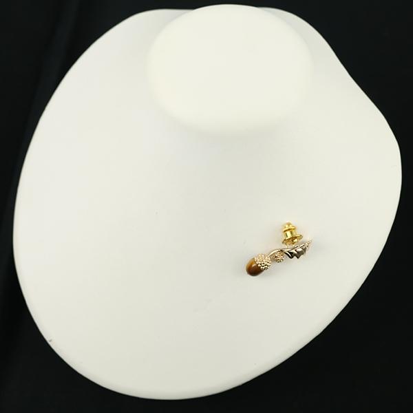 MIKIMOTO（ミキモト） ブローチ タイガーアイ ベビーパール 真珠 5.0mm