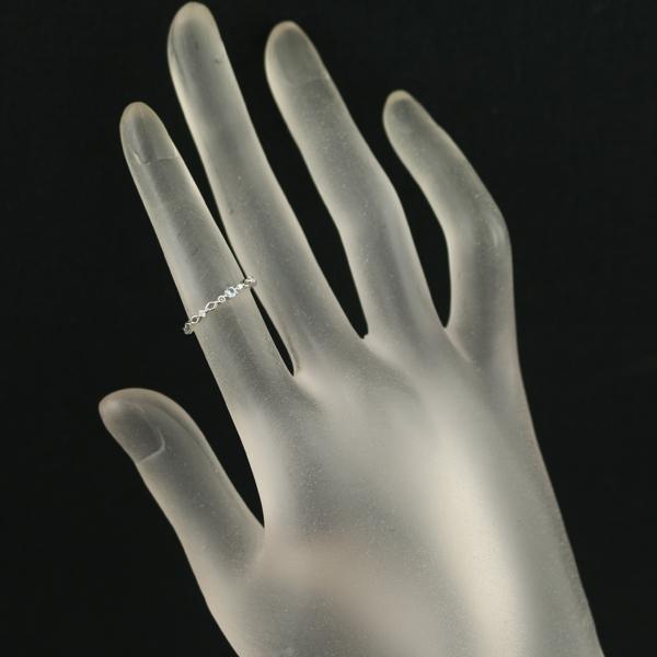 4℃（ヨンドシー） リング アクアマリン ダイヤ ダイヤモンド ピンキー