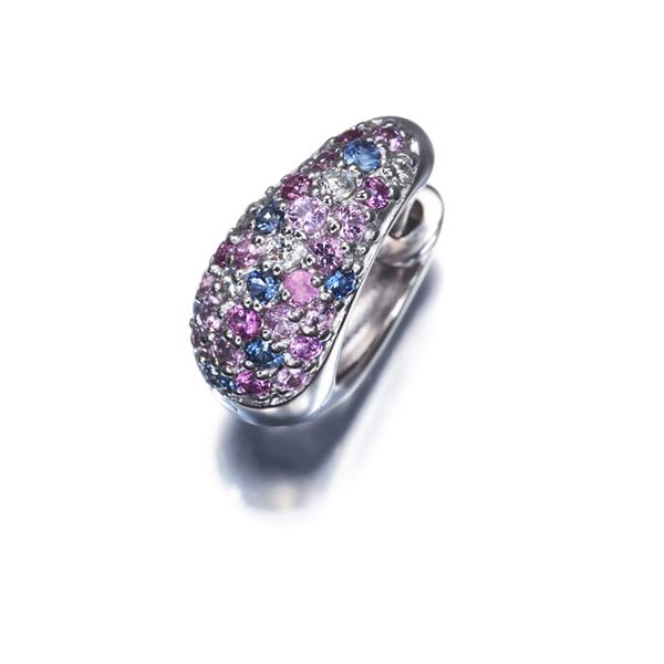 Ponte Vecchio（ポンテヴェキオ） ピアス サファイア 0.58ct ダイヤ