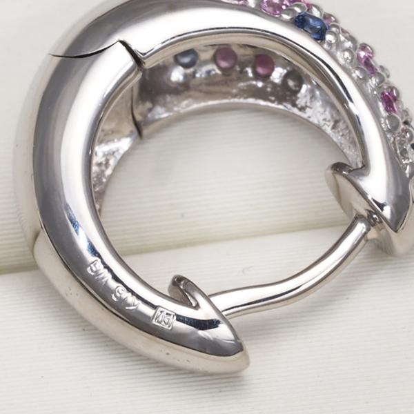 Ponte Vecchio（ポンテヴェキオ） ピアス サファイア 0.58ct ダイヤ