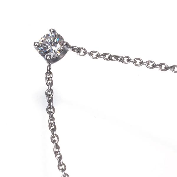VENDOME（ヴァンドーム） ネックレス ダイヤ ダイヤモンド 0.13ct 一粒 