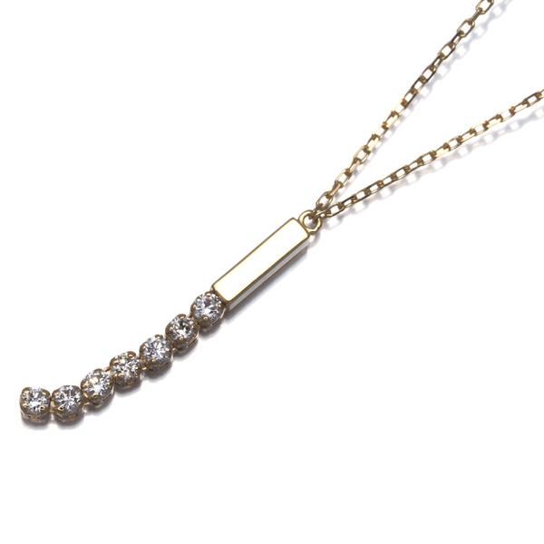 AHKAH エスポワール ネックレス18Kダイヤ YG AHKAH（アーカー