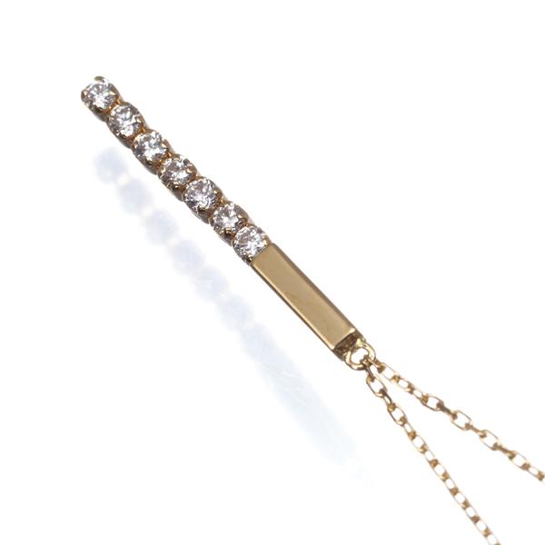 AHKAH（アーカー） ネックレス ダイヤ ダイヤモンド 0.08ct