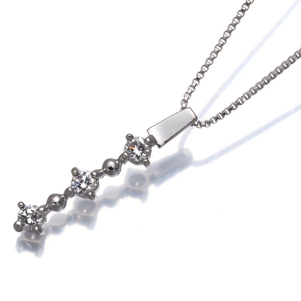 VENDOME（ヴァンドーム） ネックレス ダイヤ ダイヤモンド 0.15ct 3P 