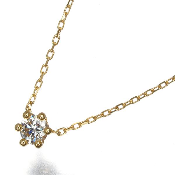 AHKAH（アーカー） ネックレス ダイヤ ダイヤモンド 0.13ct