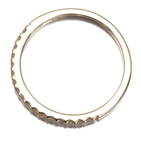 ポンテヴェキオ ダイヤモンド0.14ct リング　K18 ハーフエタニティ Ponte Vecchio（ポンテヴェキオ） リング ダイヤ ダイヤモンド 0.14ct