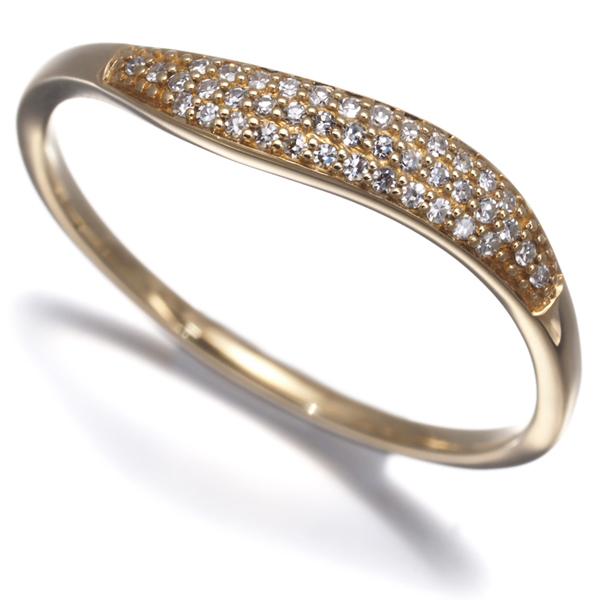 agete（アガット） リング ダイヤ ダイヤモンド 0.07ct パヴェ