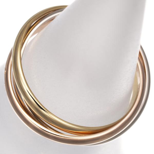 Cartier（カルティエ） トリニティリング スリーカラー XS 49号 K18YG