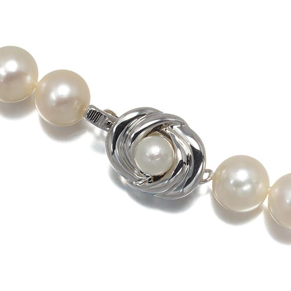 タサキ アコヤ真珠 パール ネックレス 8.5-9.0mm SILVER TASAKI（タサキ） ネックレス パール 真珠 8.5-9.0mm シルバー BLJ