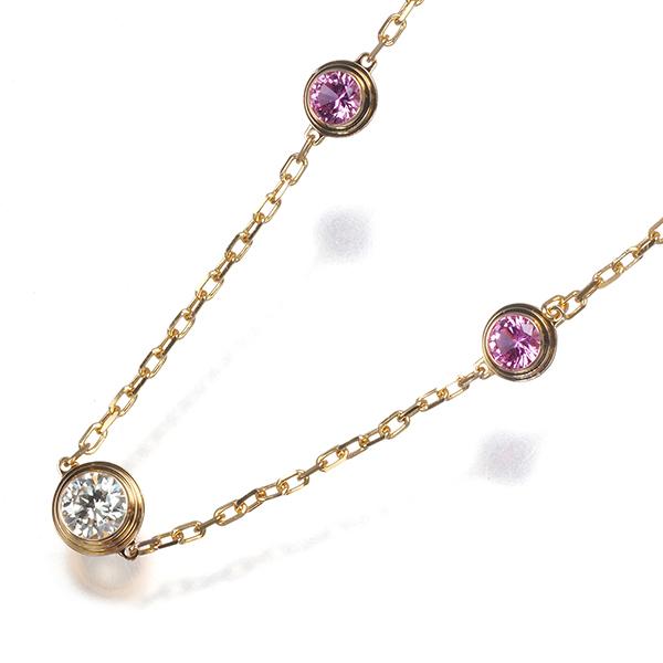 Cartier（カルティエ） ネックレス ダイヤ ダイヤモンド ピンク