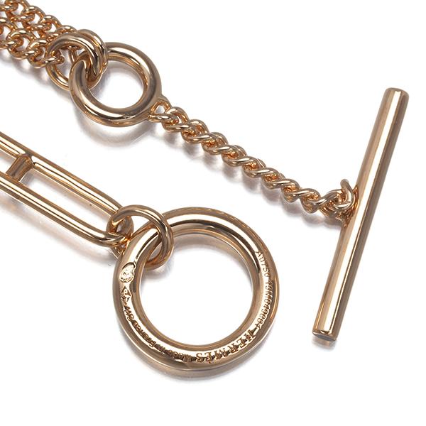 HERMES（エルメス） ブレスレット エシャペ SH 2連 K18PG 【中古】BLJ 