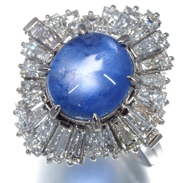 MIKIMOTO（ミキモト） リング スリランカ産 スターサファイア 6.07ct