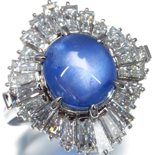 MIKIMOTO（ミキモト） リング スリランカ産 スターサファイア 6.07ct