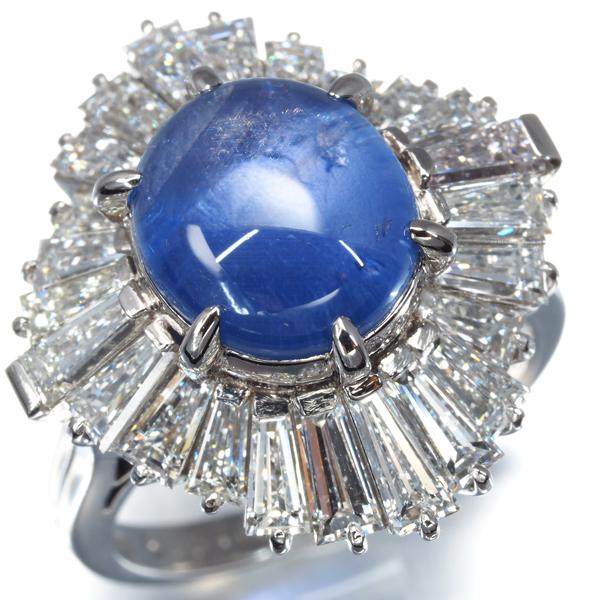 MIKIMOTO（ミキモト） リング スリランカ産 スターサファイア 6.07ct