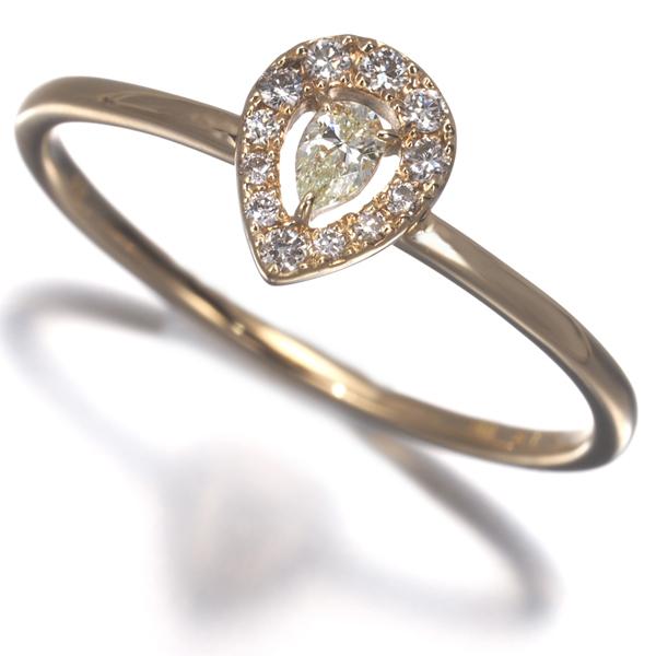 NOJESS（ノジェス） リング ダイヤ ダイヤモンド 0.12ct ペアシェイプ