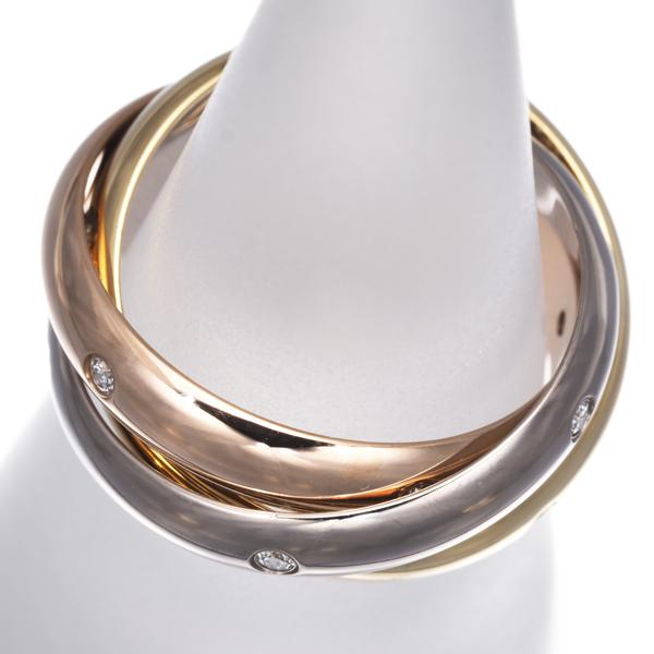 Cartier（カルティエ） トリニティリング ダイヤ ダイヤモンド 15P