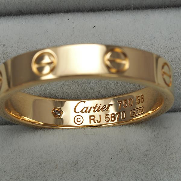 Cartier（カルティエ） ミニラブリング ダイヤ ダイヤモンド SM 1P 58