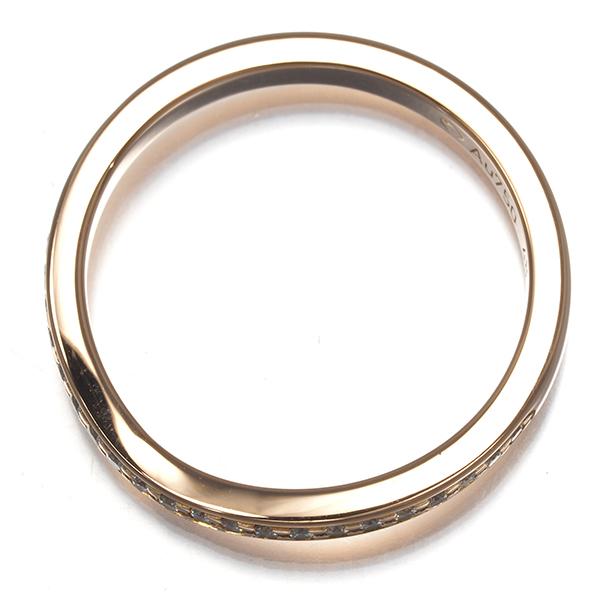 CARTIER カルティエ バレリーナ ハーフエタニティ ダイヤリング #48 CARTIER カルティエ バレリーナ ハーフエタニティ ダイヤリング #48