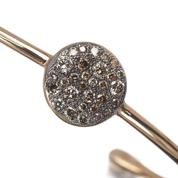 ポメラート ブレスレット ダイヤ ダイヤモンド サッビア カフ バングル