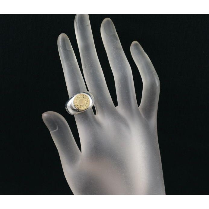 HERMES（エルメス） リング セリエ クルードセル 11号 K18YG/シルバー